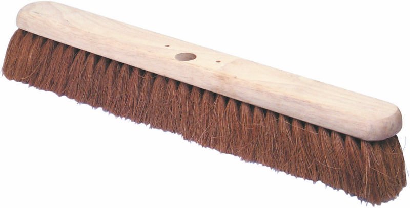 Sweeping Broom Head, Width 610 mm (24"), Hole Size 1 1/8"