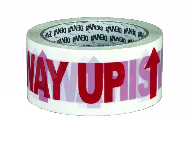 This Way Up Tape, 48 mm x 66 m, pack of 6