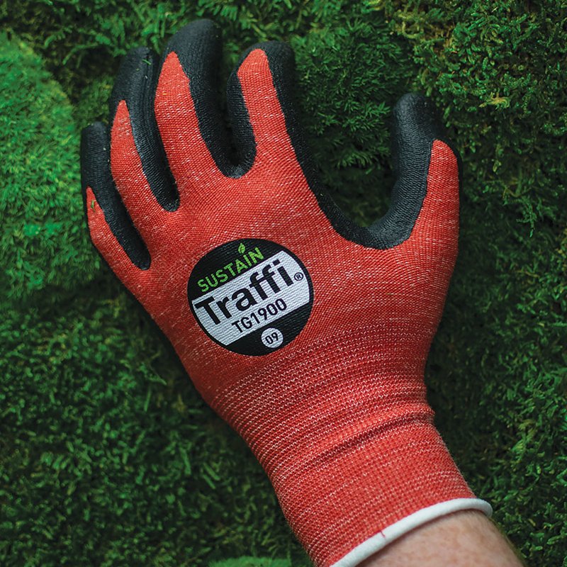 Traffi Microfoam Gloves, 11, pack of 10