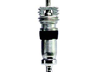 Valve Cores - Car and Truck, Chrome, Short, pack of 100