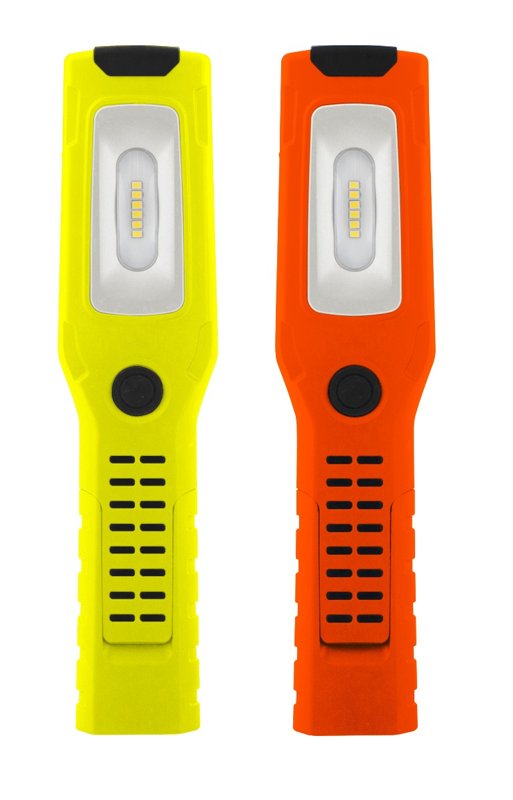 Vision Flexible Magnetic Hand Lamp/Torch, Yellow
