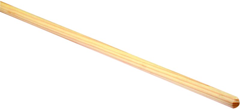 Wooden Handles, Length 1.22 m (4 ft), Diameter 15/16", pack of 5