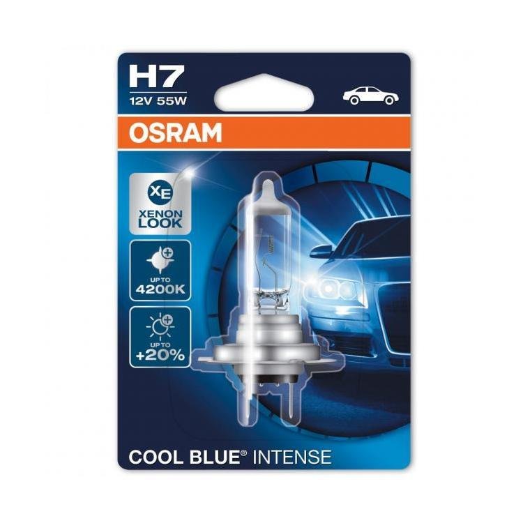 Osram Cool Blue® Intense, Voltage 12v, Wattage 55w