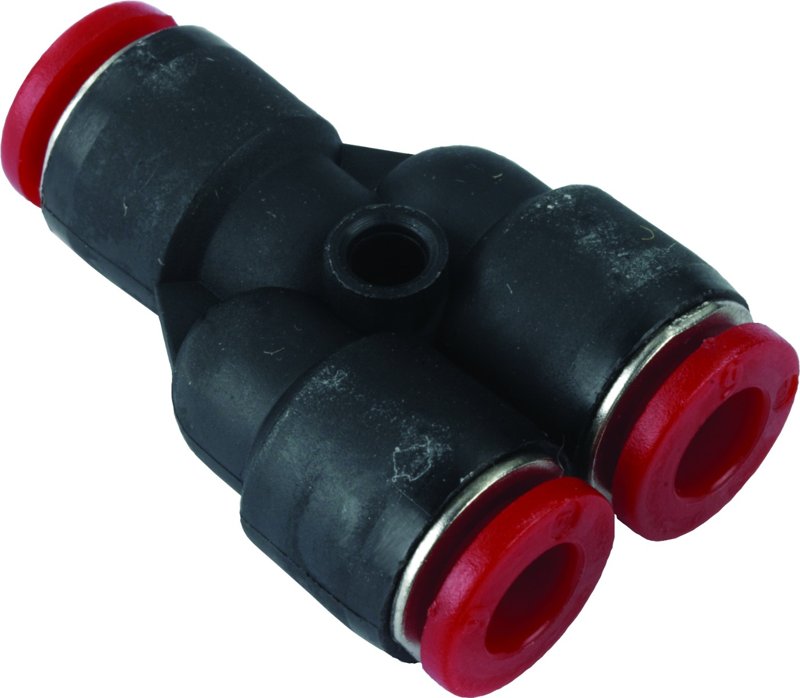 Y Connectors, Hose OD 8 mm, pack of 5