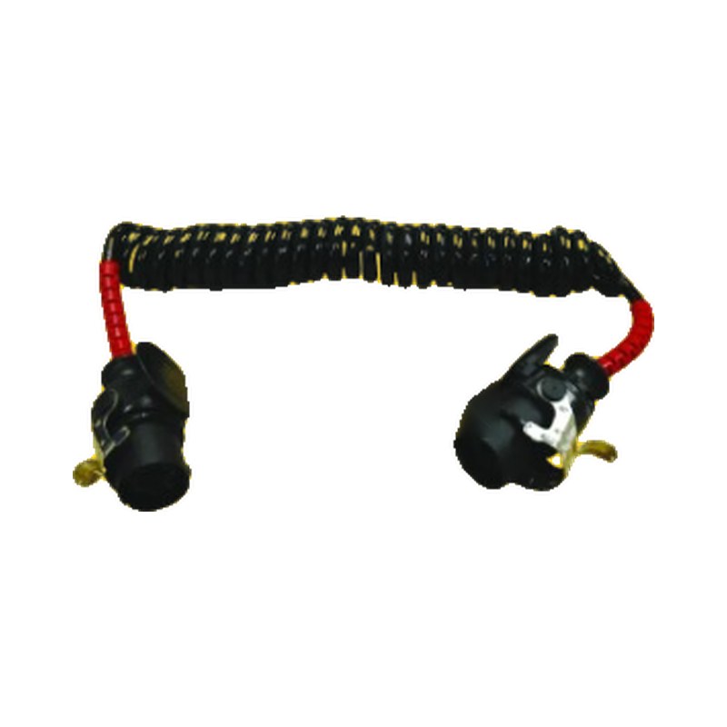24V EBS/ABS 7Pin 4M Coiled Susie