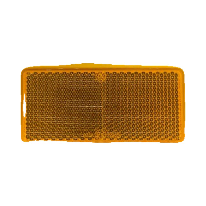 Amber Adhesive Reflector