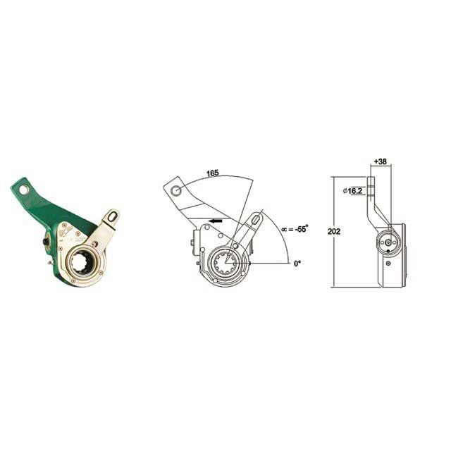 4W2270 MEI AUTOMATIC SLACK ADJUSTER TRUCK - BUS SCANIA L