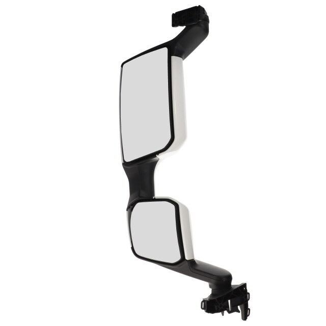 COMPLETE TWIN MIRROR ASSEMBLY RHD LH ELEC HEATED WHITE COVER