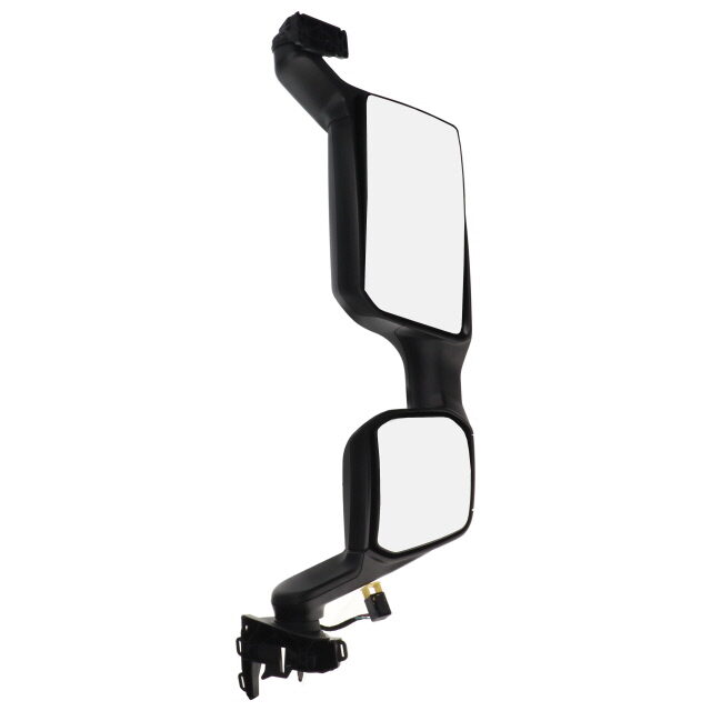 COMPLETE TWIN MIRROR ASSEMBLY RHD RH ELEC HEATED BLACK COVER