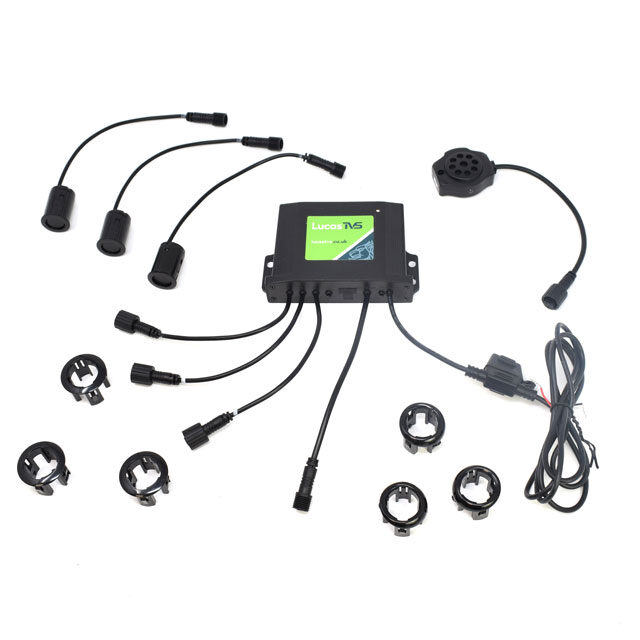 CORNER ULTRASONIC DETECTION SYSTEM - 3 SENSORS