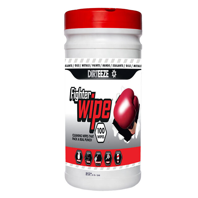 DIRTEEZE FIGHTER MULTI PURPOSE WIPES TUB 100