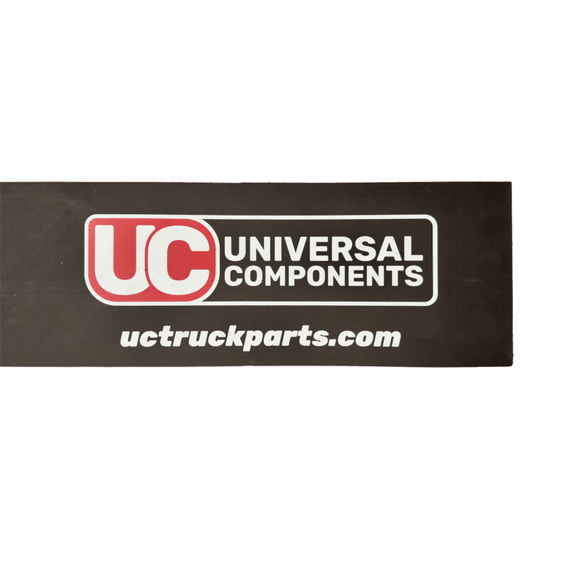 RUBBER MUDFLAP 96 X 15 INCHES WITH UC LOGO