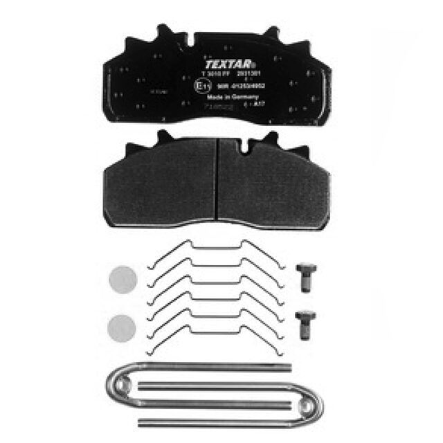 TEXTAR Brake Pad Kit Wabco Pan 19 1