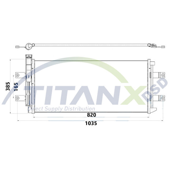 TITANX CONDENSER MERCEDES