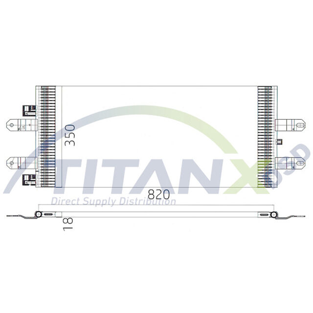 TITANX CONDENSER SCANIA