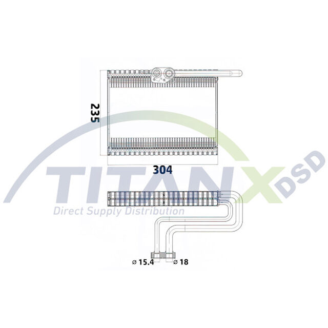 TITANX EVAPORATOR VOLVO