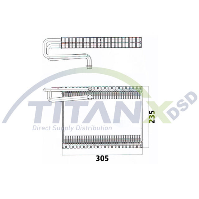 TITANX EVAPORATOR VOLVO