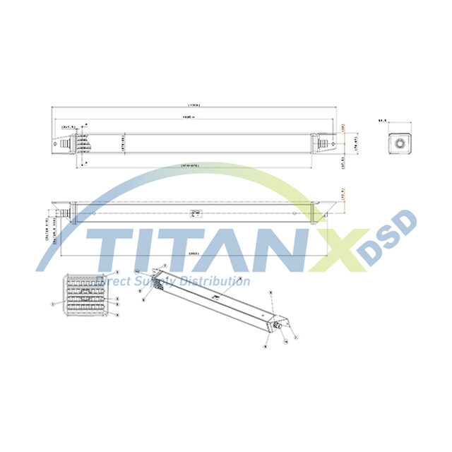 TITANX OIL COOLER TO SUIT VOLVO RENAULT BUS