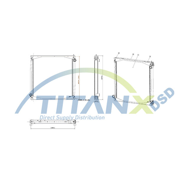 TITANX RADIATOR SCANIA