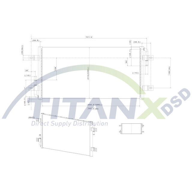 TITANX RADIATOR VOLVO